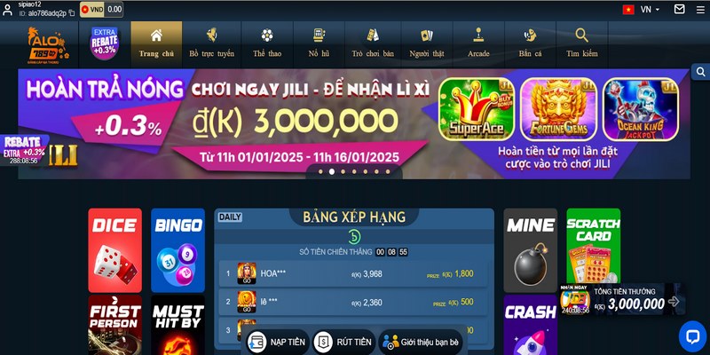 ALO789 nổi tiếng là điểm hẹn cá cược, giải trí online uy tín