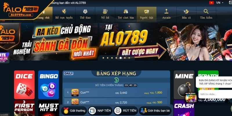 Thưởng nạp đầu 8.888.888 VNĐ